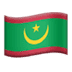 🇲🇷 flag: Mauritania display on Apple